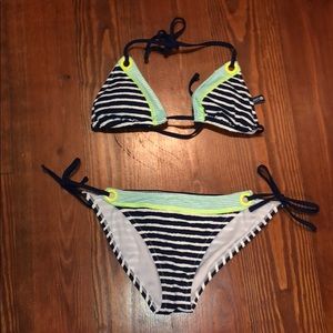 Sperry Blue & Navy bikini set NWOT